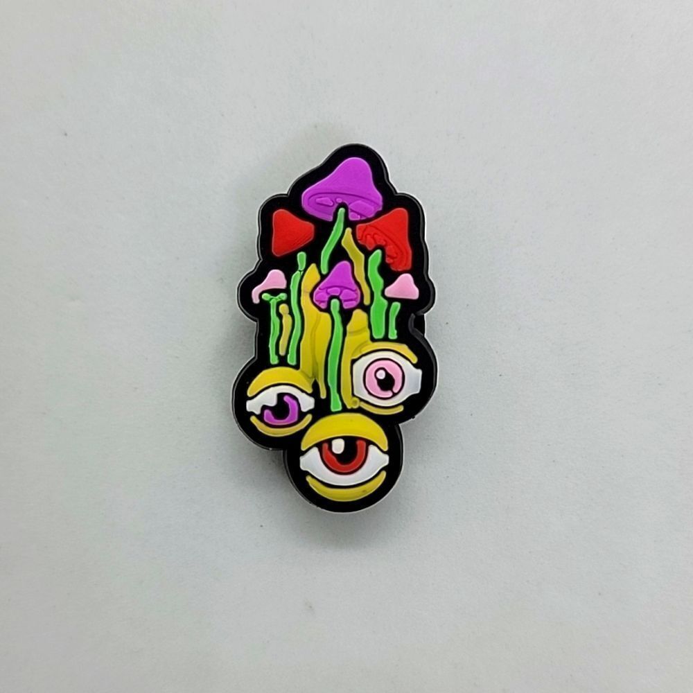 🎈5/$10🎈 PATCHES..CROC CHARMS.. eye.. mushroom..